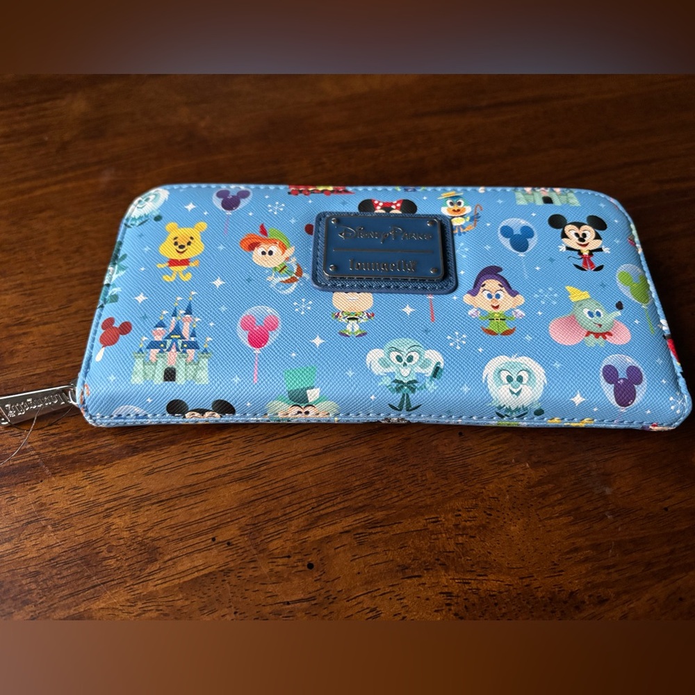 Loungefly Disney Princess Blue Wallet